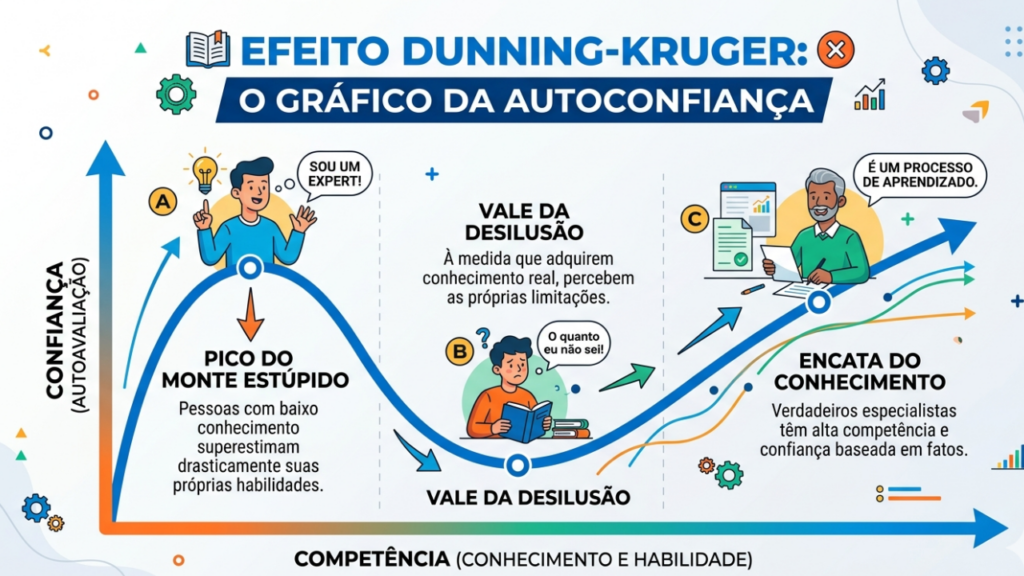 efeito dunning kruger gráfico